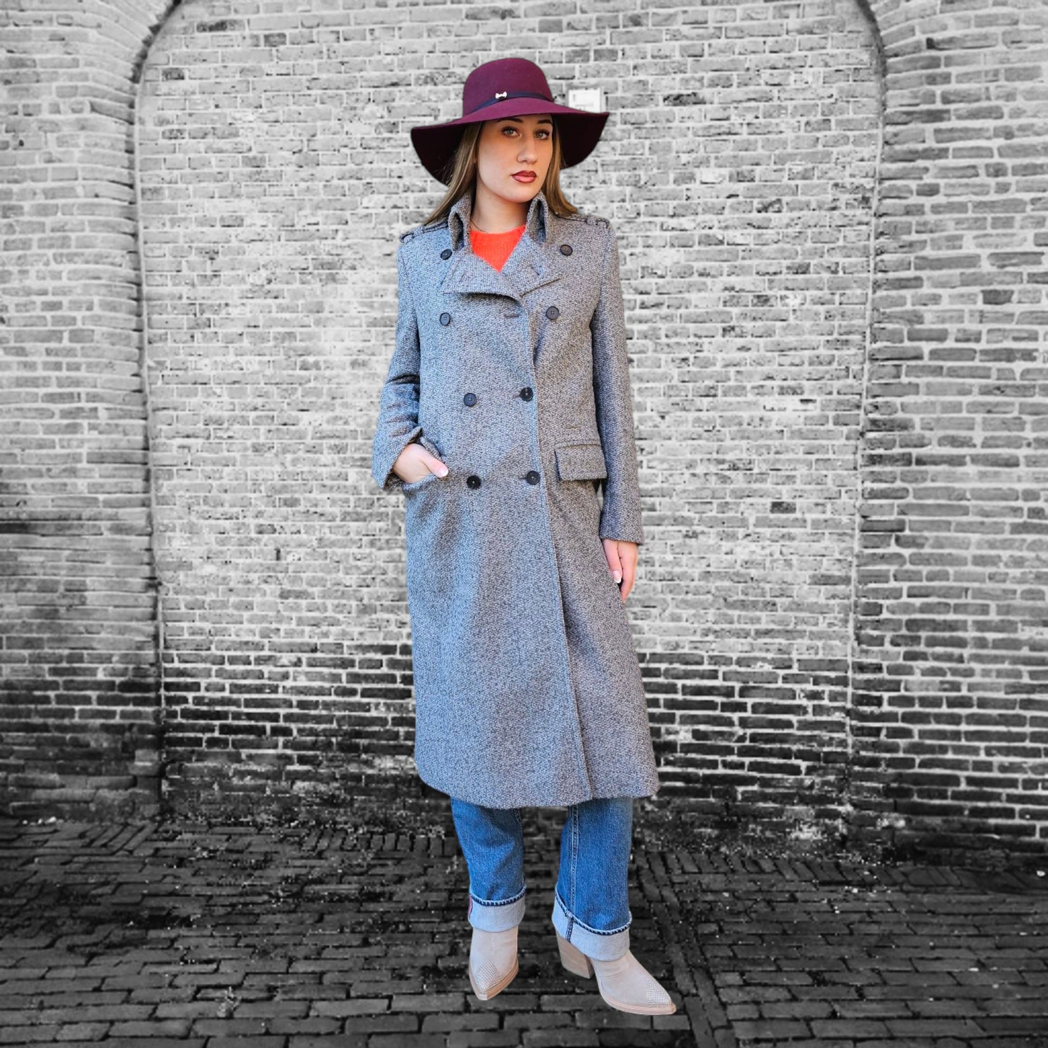 Drykorn Premium Wool-Blend Coat